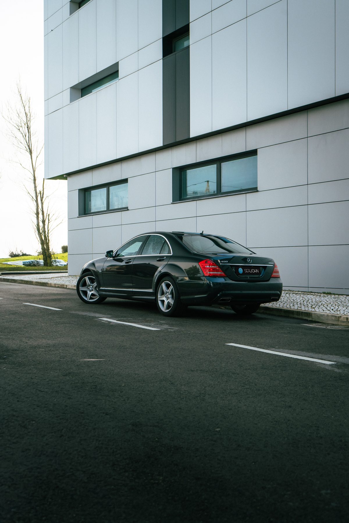 Mercedes S400 — Traseira